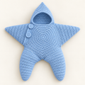 MiniStar Baby Starfish Romper — Hooded Outfit